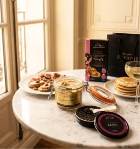 packshot lifestyle gamme produits gastronomie Maison Fayard ambiance table